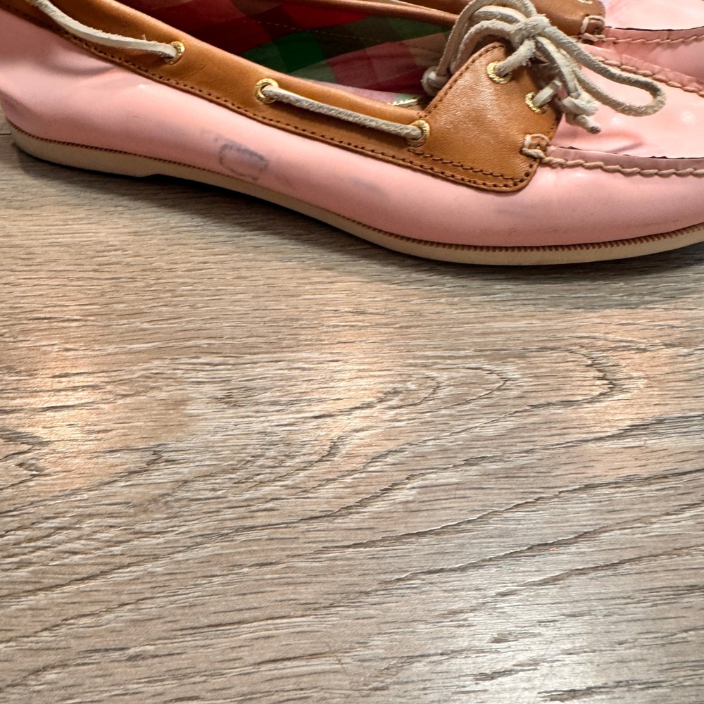 Sperry Top-Sider Audrey Boat Shoes Size 9.5 Pink Leather Loafers Casual Womens - Picture 8 of 9